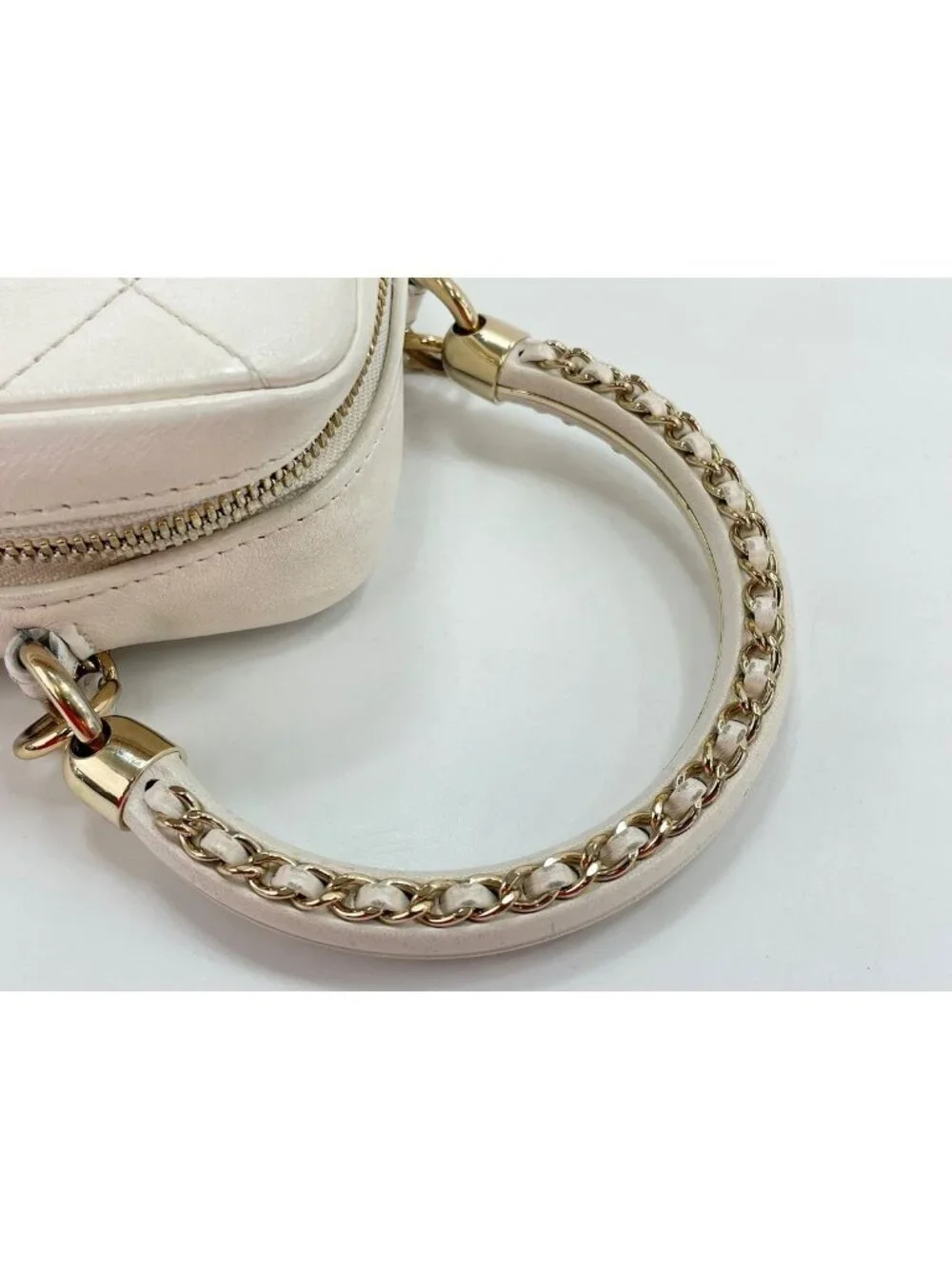 Chanel Handbag Calfskin 2-Way Quilted